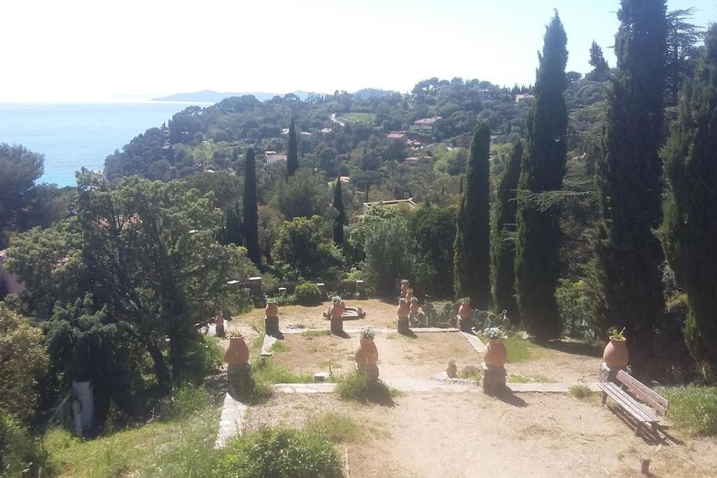 Studio 4 Pers Coeur Du Lavandou 5Mn A Pied Des Plages لو لا فاندو المظهر الخارجي الصورة